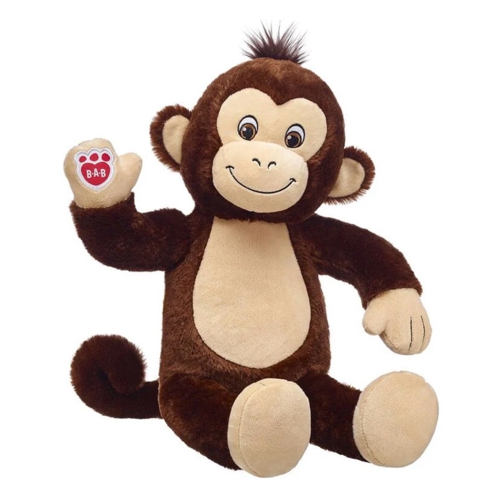 🌾 Build-A-Bear Brown and Cream Monkey Plush‎